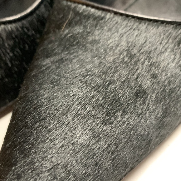 Boss Fur Pumps with Leather trim - Picture 2 of 12